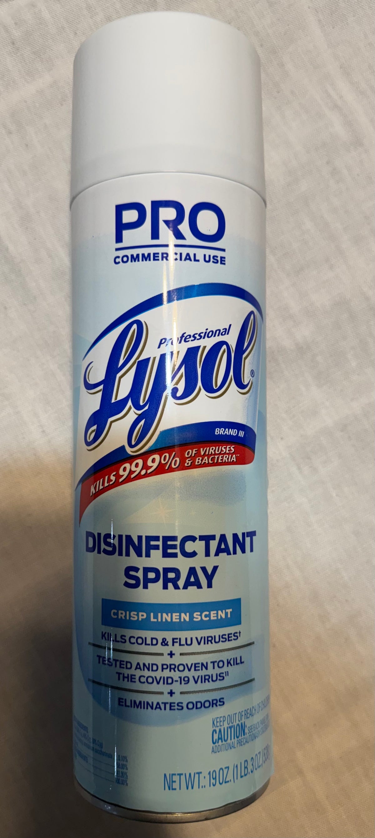 Lysol Professional Disinfectant Spray - Crisp Linen - 19 oz