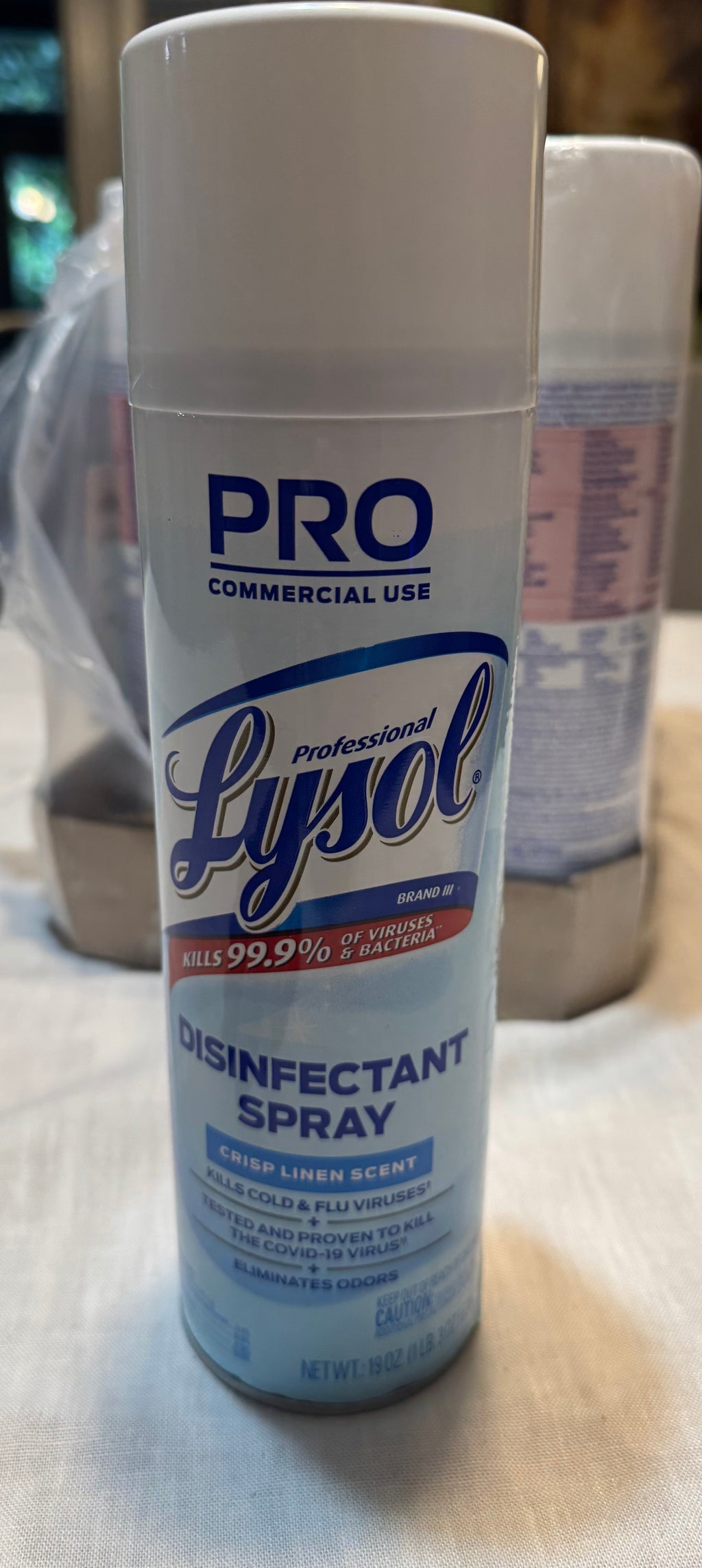 Lysol Professional Disinfectant Spray - Crisp Linen - 19 oz