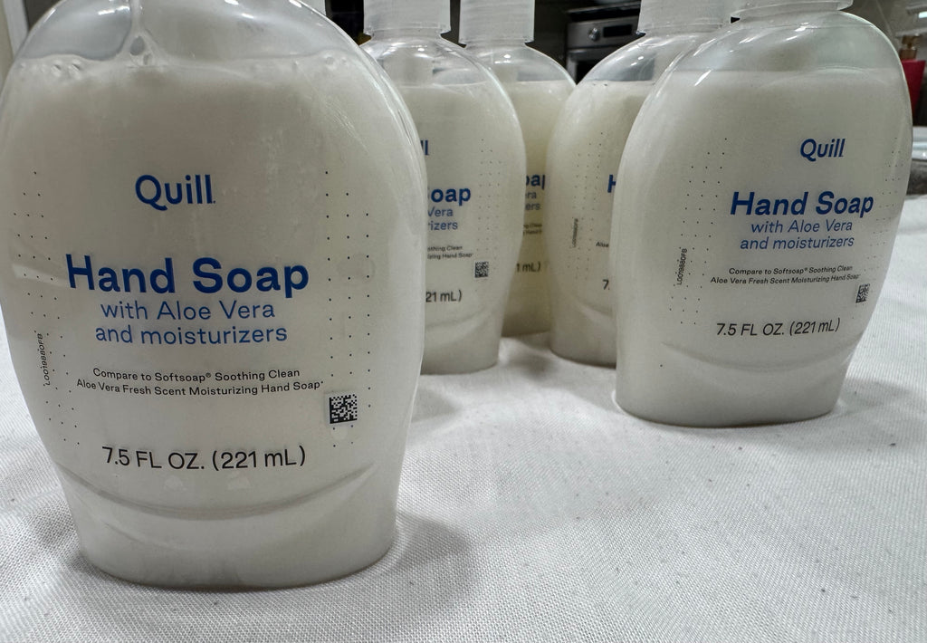 Quill Hand Soap with Aloe Vera & Moisturizers – 7.5 fl oz