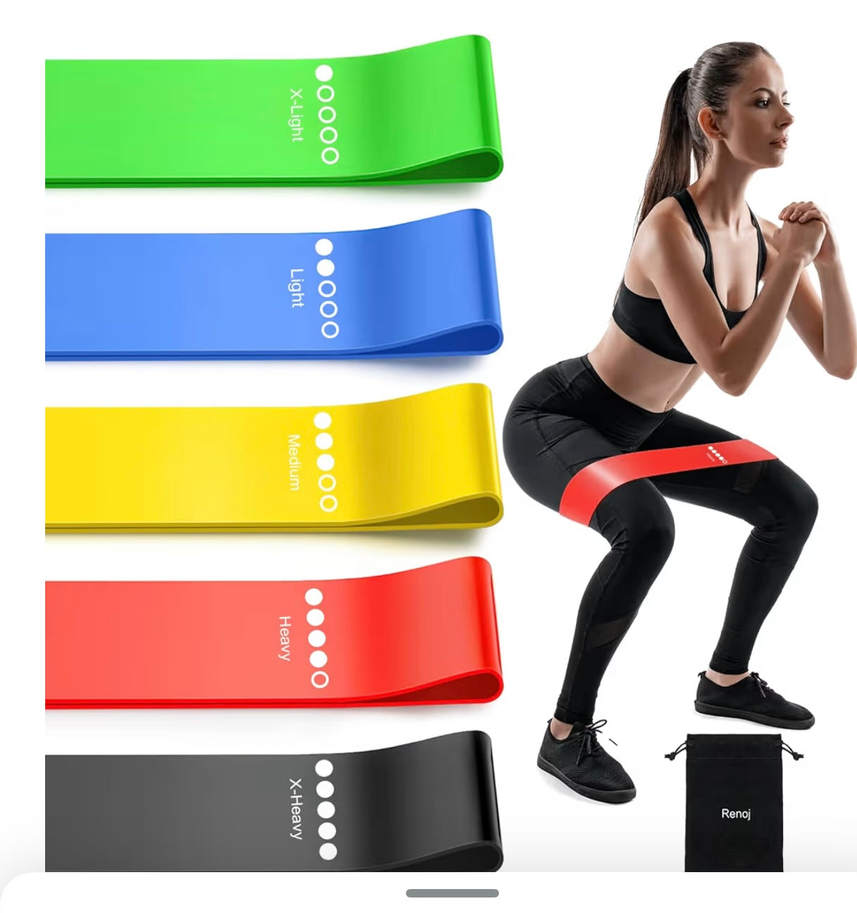 Resistance Bands Set (5-Pack)