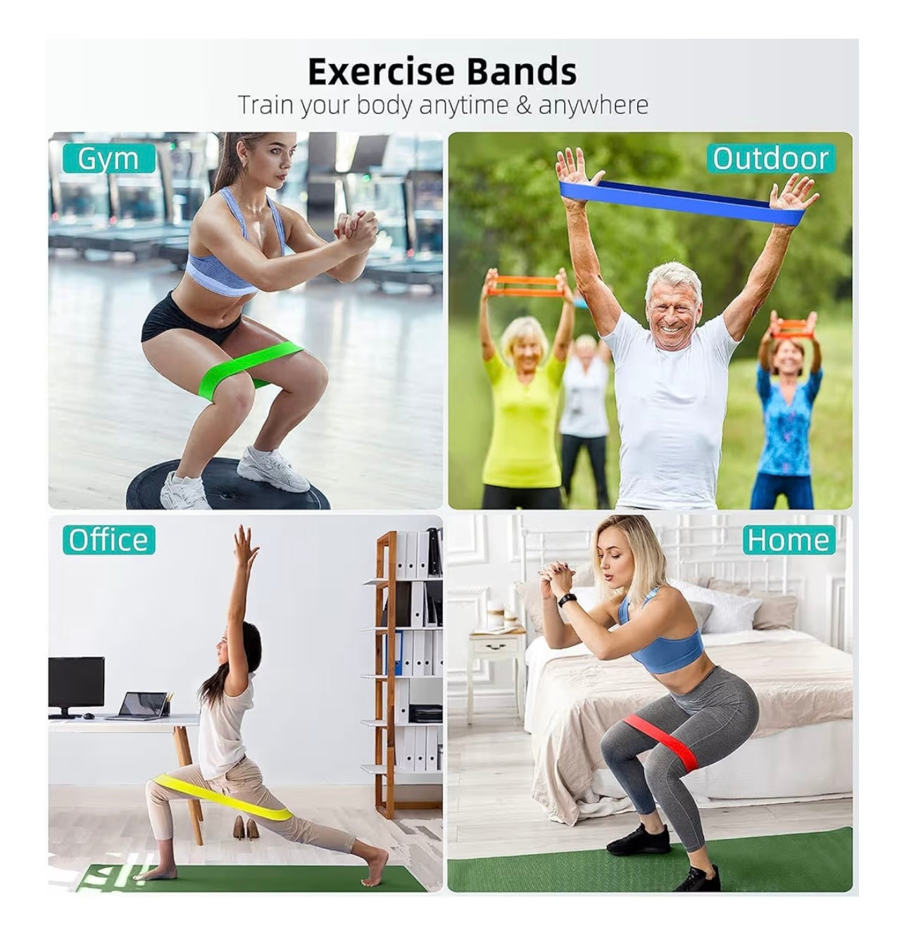 Resistance Bands Set (5-Pack)