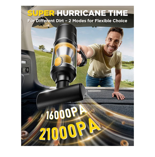 4-in-1 Handheld Cordless Car Vacuum Cleaner