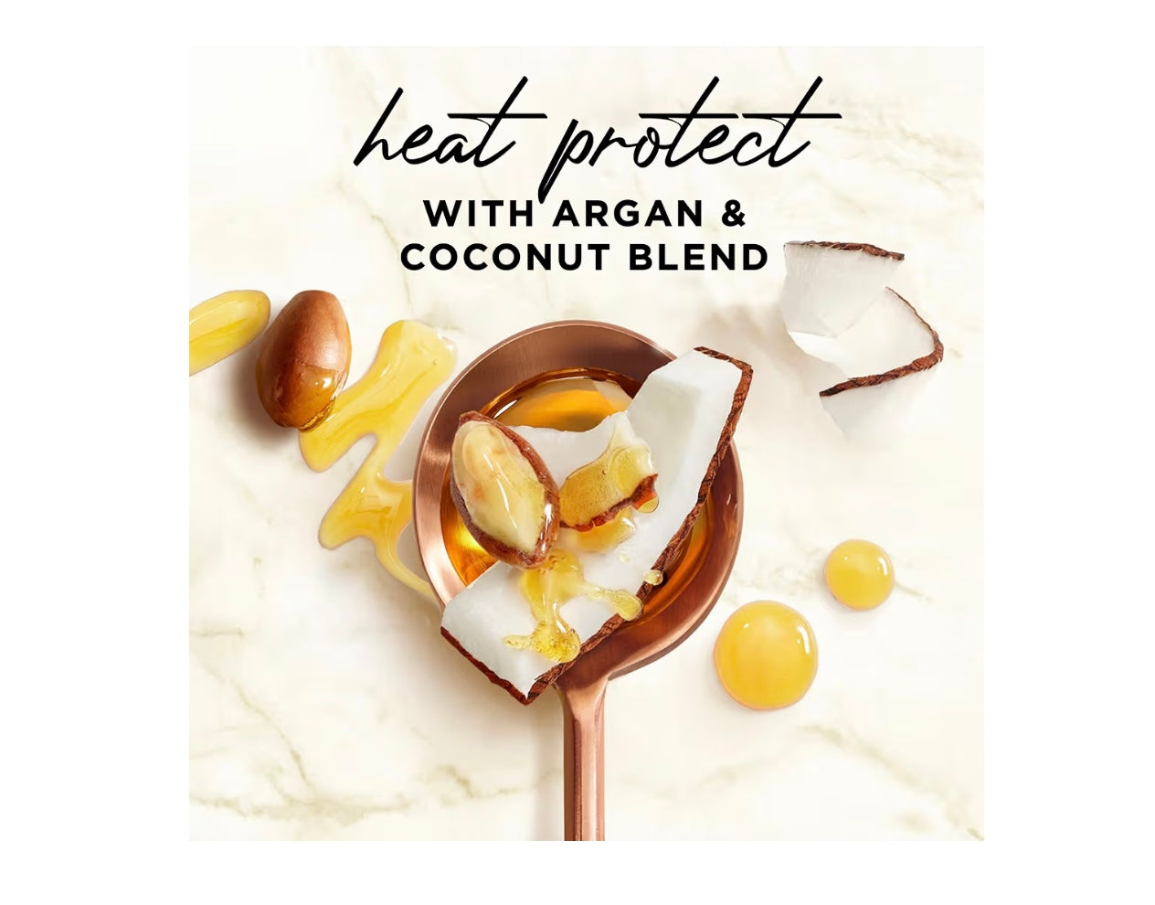 Hair Food Coconut & Argan Oil Heat Protectant Spray (6.4 oz)