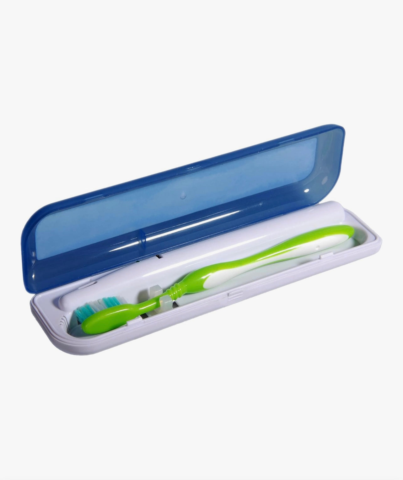 Portable UV Toothbrush Sanitizer Case – Travel Toothbrush Holder with Auto Shut-Off